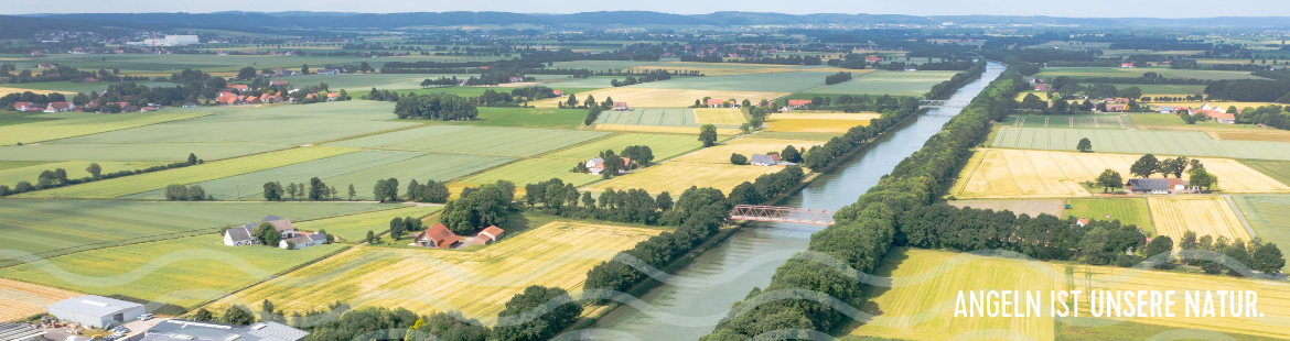 Luftbild vom Kanal