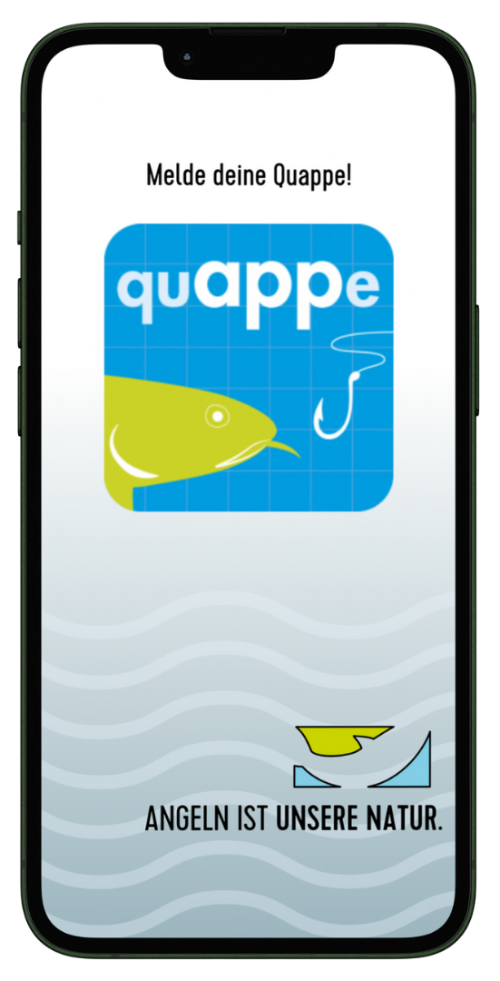Smartphone mit QuappenApp